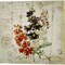 Flower Print Grunge by Marcee Duggar 14" x 14" Canvas Wall Art (Set of 2)
